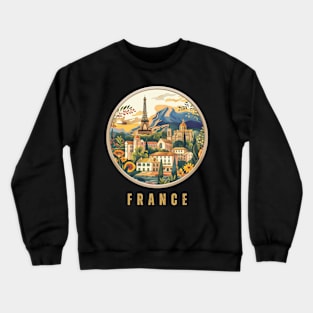 France Europe Crewneck Sweatshirt